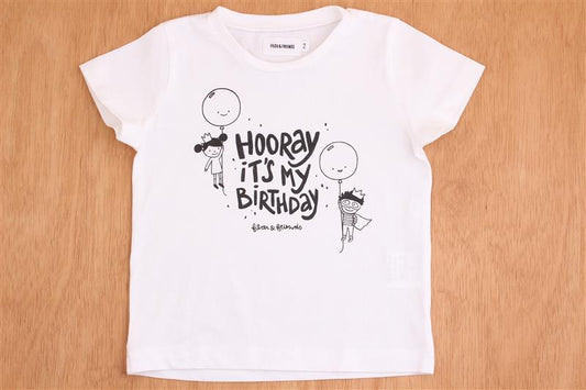 Filou & Friends Shirt - korte mouw (verjaardag)