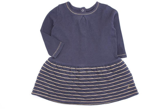 Petit Bateau Jurk - lange mouw