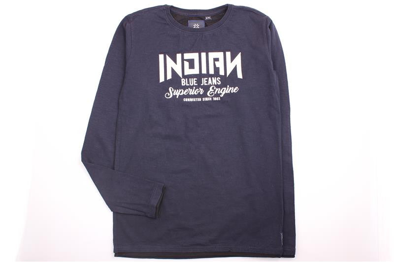 Indian Blue Jeans Shirt / longsleeve / polo - lange mouw