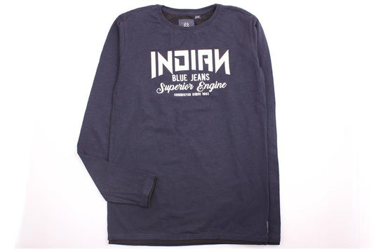 Indian Blue Jeans Shirt / longsleeve / polo - lange mouw